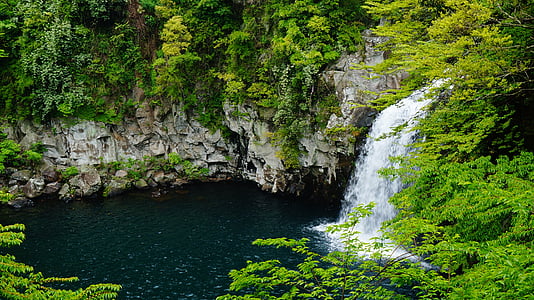 photography of waterfalls during daytime thumbnail