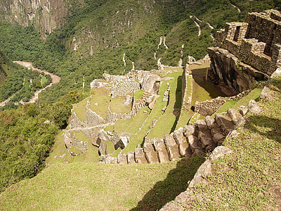 Terrace Steps in Machu Picchu, Peru thumbnail