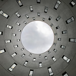 bottom view of concrete building thumbnail