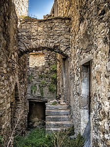 gray stairs between walls thumbnail