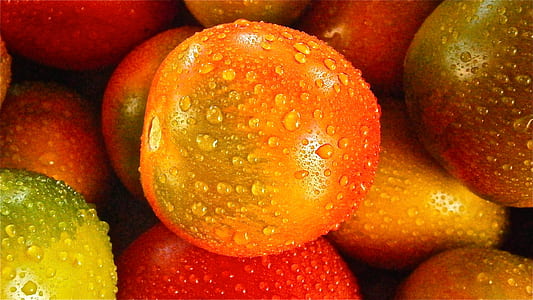 orange, red, and green apple fruits thumbnail