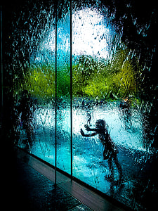 silhouette of person behind mirror thumbnail