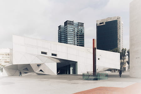 white architecture building thumbnail
