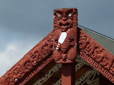 selective focus photo of tiki mask thumbnail