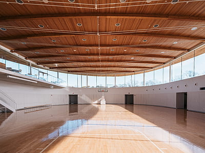 photo of indoor gym during daytime thumbnail