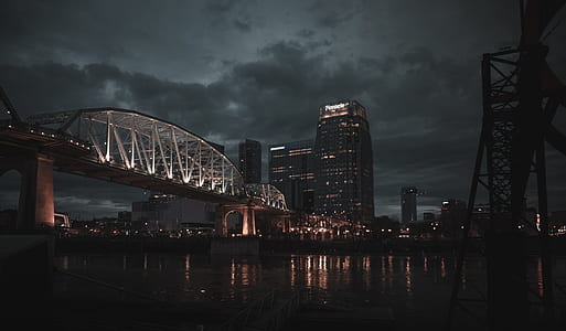 photo of city during nighttime thumbnail