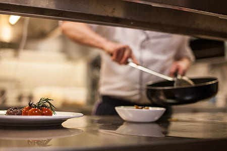 shallow focus photography of chef thumbnail