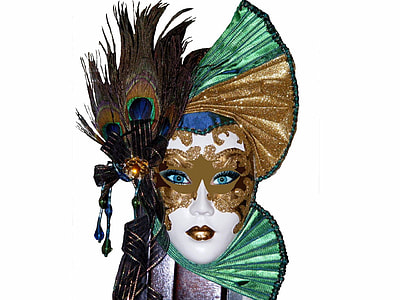 multicolored masquerade mask thumbnail