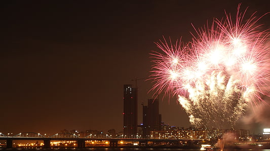 fireworks during nighttime thumbnail
