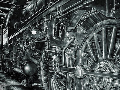 black train engine thumbnail