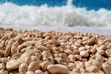 pile of beige stone thumbnail