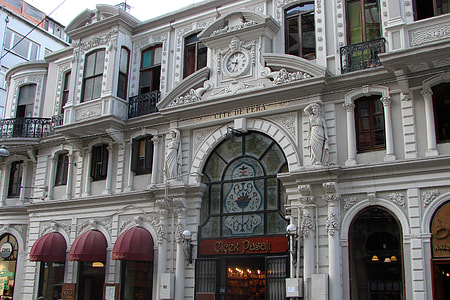 Çiçek Pasajı , one of the historic buildings in Istanbul, Turkey thumbnail