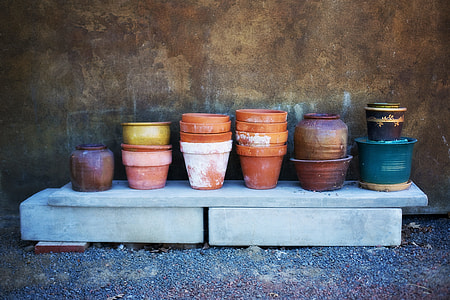 landscape photography of clay form pots thumbnail