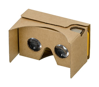 brown cardboard box VR glasses thumbnail
