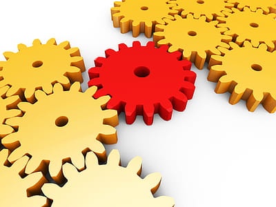 Cogs Interconnected Meaning Work Together And Connection thumbnail