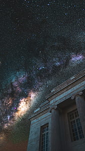 white concrete building during nighttime thumbnail