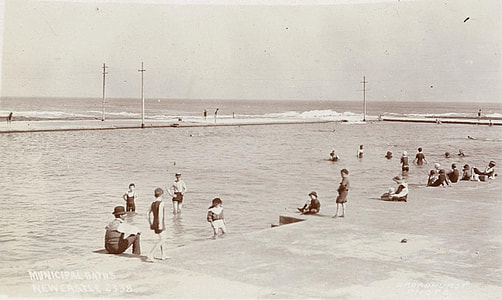 Municipal Baths at Newcastle, New South Wales, Australia thumbnail