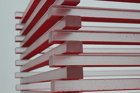 White and Red Piled Sticks thumbnail