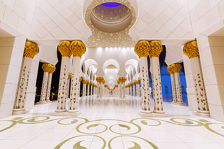 white tiled corridor thumbnail