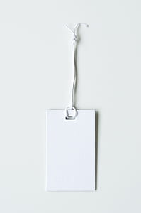 photo of white bookmark thumbnail