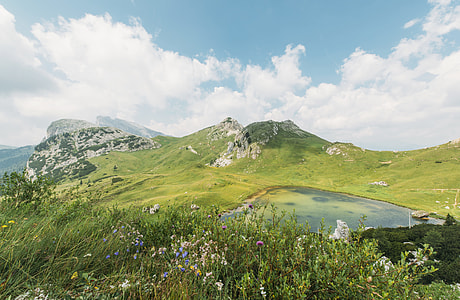 mountain with lake thumbnail