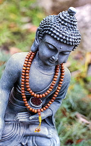 selective focus photography of gray Gautama Buddha figurine thumbnail