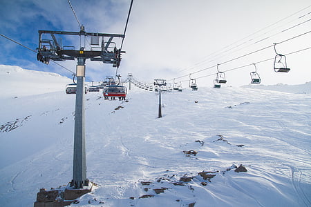 ski lift during daytime thumbnail
