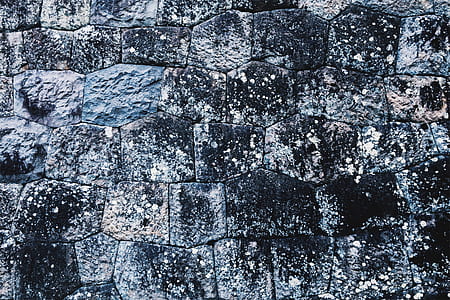 black, white, and blue concrete wall thumbnail
