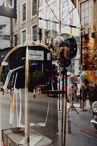 The hipster cafes, design studios and shops of the LX Factory creative quarter, Lisbon, Portugal thumbnail