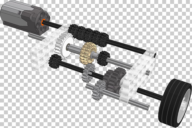 technic,mindstorms,nxt,gearbox,worm,ev3,yellow,robot 2 Lego GEAR REDUCERS