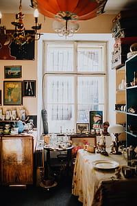 Antique shop filled with antiquity thumbnail