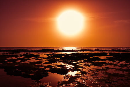 seashore at golden hour thumbnail