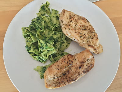 plate of cooked food thumbnail