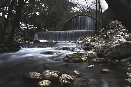 Time Lapse Photography of Waterfall thumbnail