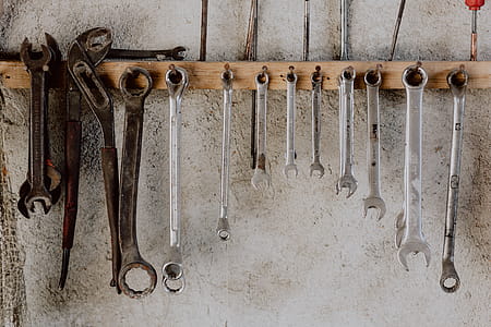 Set of ring and open-end wrench thumbnail