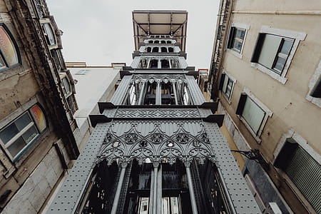 View of the historic elevator of Lisbon in Portugal thumbnail