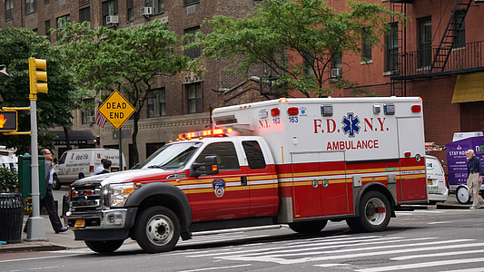 Ambulance in New York City thumbnail