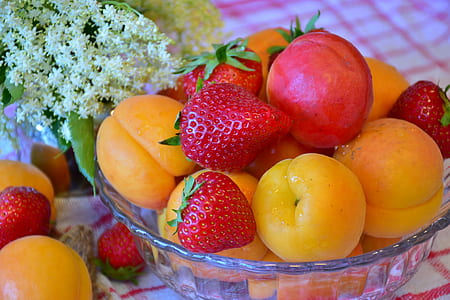 bowl of assorted-variety on fruits thumbnail