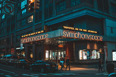 people walking near Symphonyspace building thumbnail