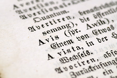 black text printed paper thumbnail