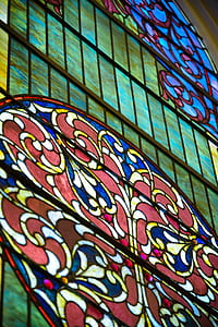 window, glass, stained glass, art thumbnail