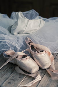 women's white ballerina dress and shoes thumbnail