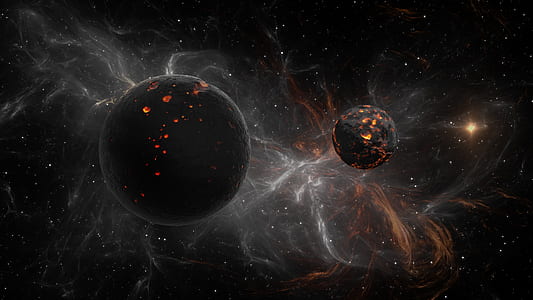 two gray planets thumbnail
