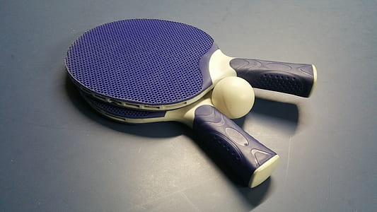 table tennis racket and ball thumbnail