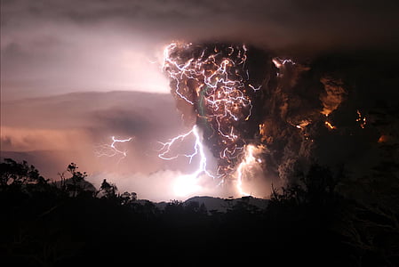 thunder storm during nighttime thumbnail