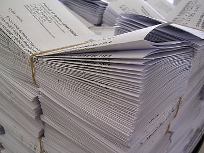 pile of printing paper lot thumbnail