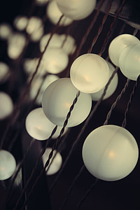 shallow focus photography of white balls thumbnail