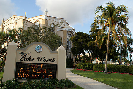 Lake Worth City Hall Building in Florida thumbnail