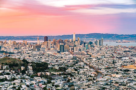 aerial view photography of city buildings thumbnail