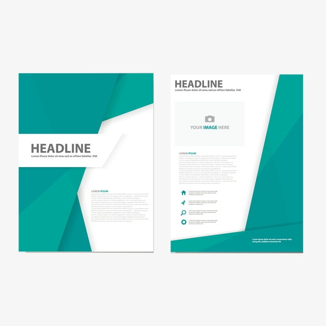 fashion single page brochure design psd file free graphics uihere